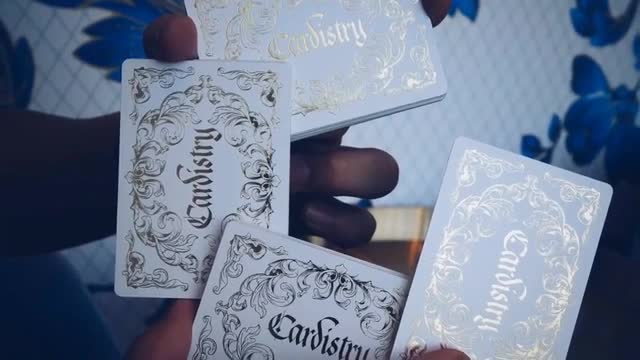 Cardistry x Calligraphy Golden Foil Limited Edition Playing Cards