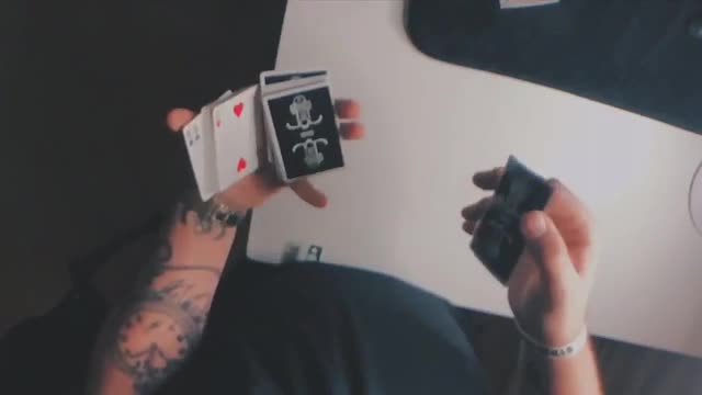 Juice Joint (Black) Playing Cards by Michael McClure