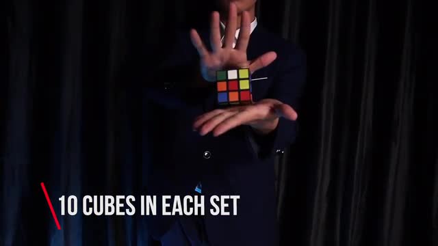 Fancy Cube | Tour de magie visuel pour magicien de close-up