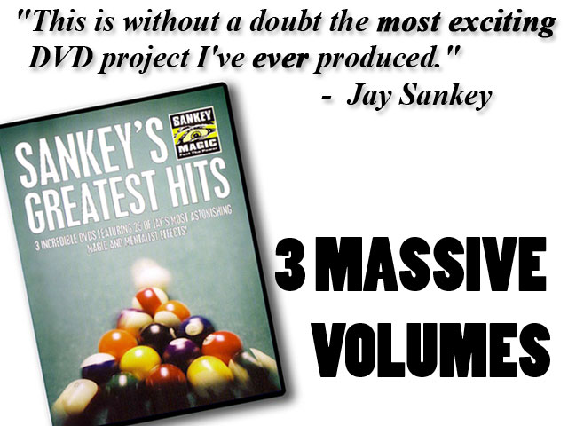 Sankey's Greatest Hits 3 DVDs