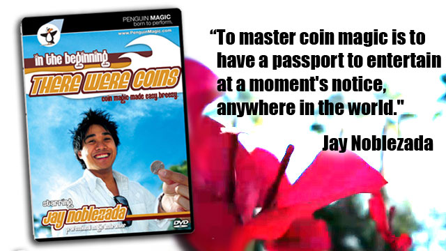 In the Beginning There Were Coins Starring Jay Noblezada DVD